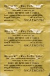 Katadyn Water Purifier Tablets